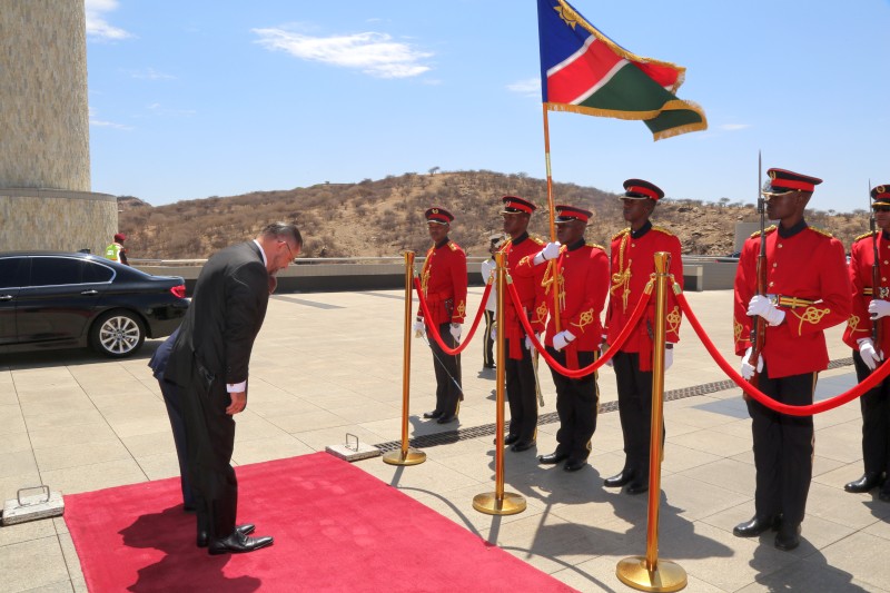 namibija vujcic naklon zastavi